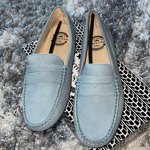 Women’s loafers- size 10 - sky blue